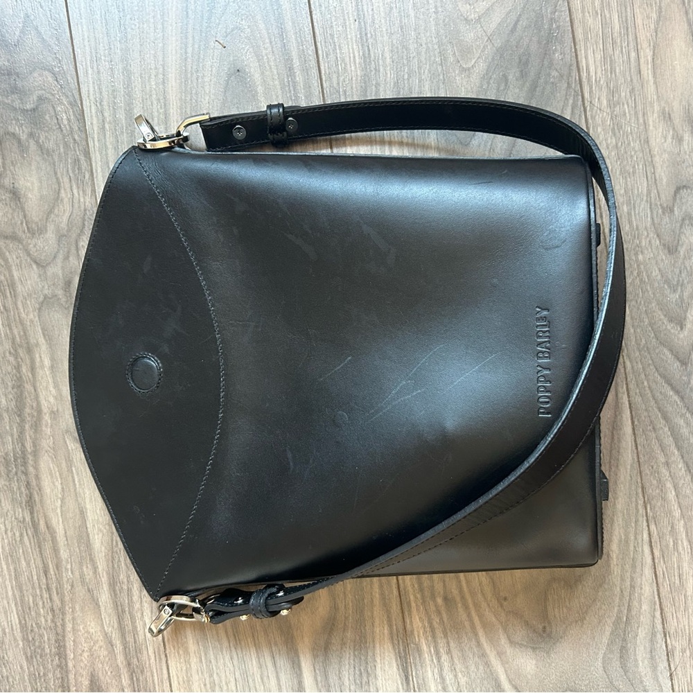 Poppy Barley black purse
